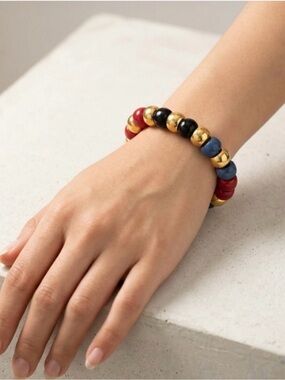 Tuckernuck Claret Beaded Bradley Bracelet